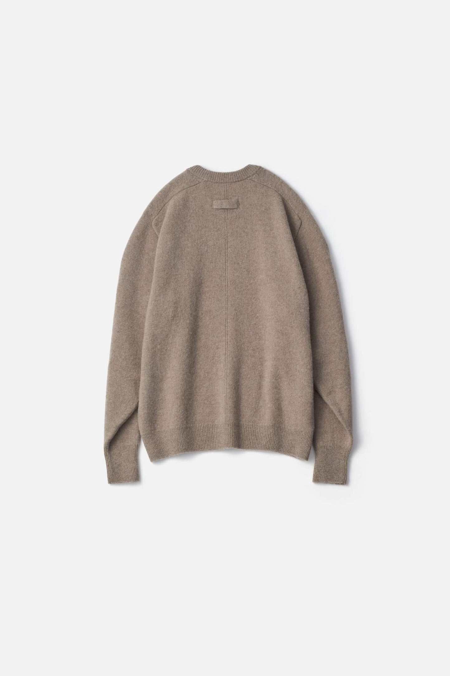 ssstein FINE ALPACA KNIT CREW NECK LS