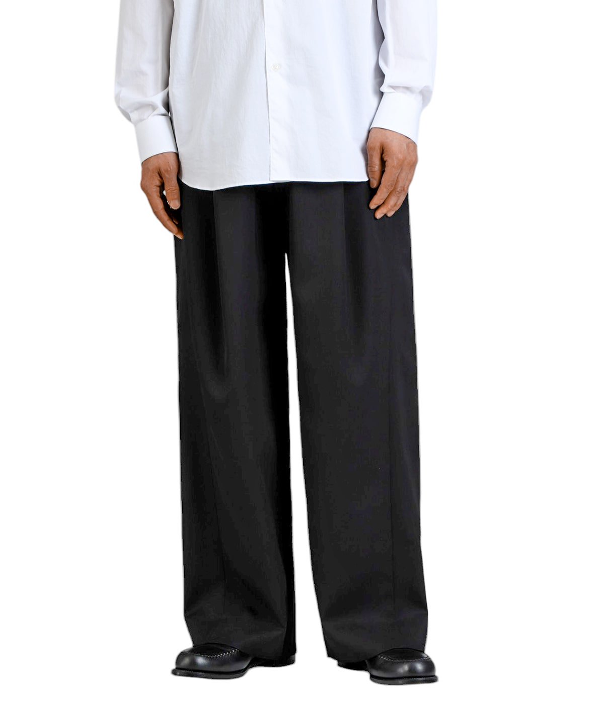 ssstein TWIST SEAM WIDE EASY TROUSERS