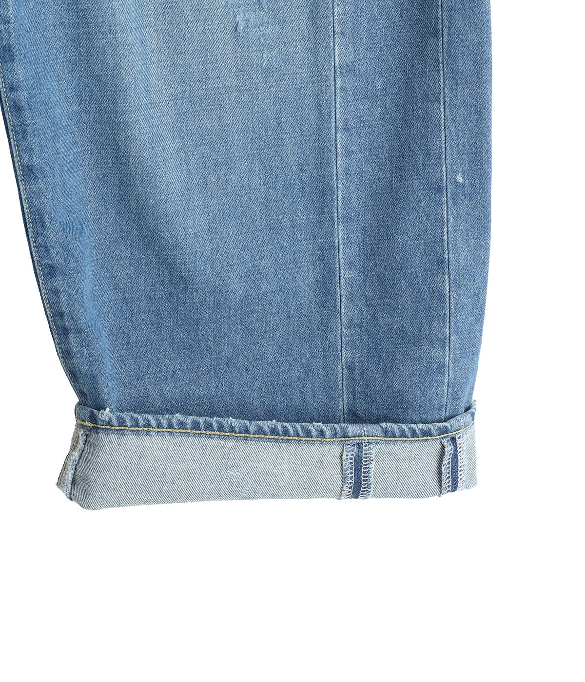 ssstein DEFORMATION WIDE DENIM JEANS