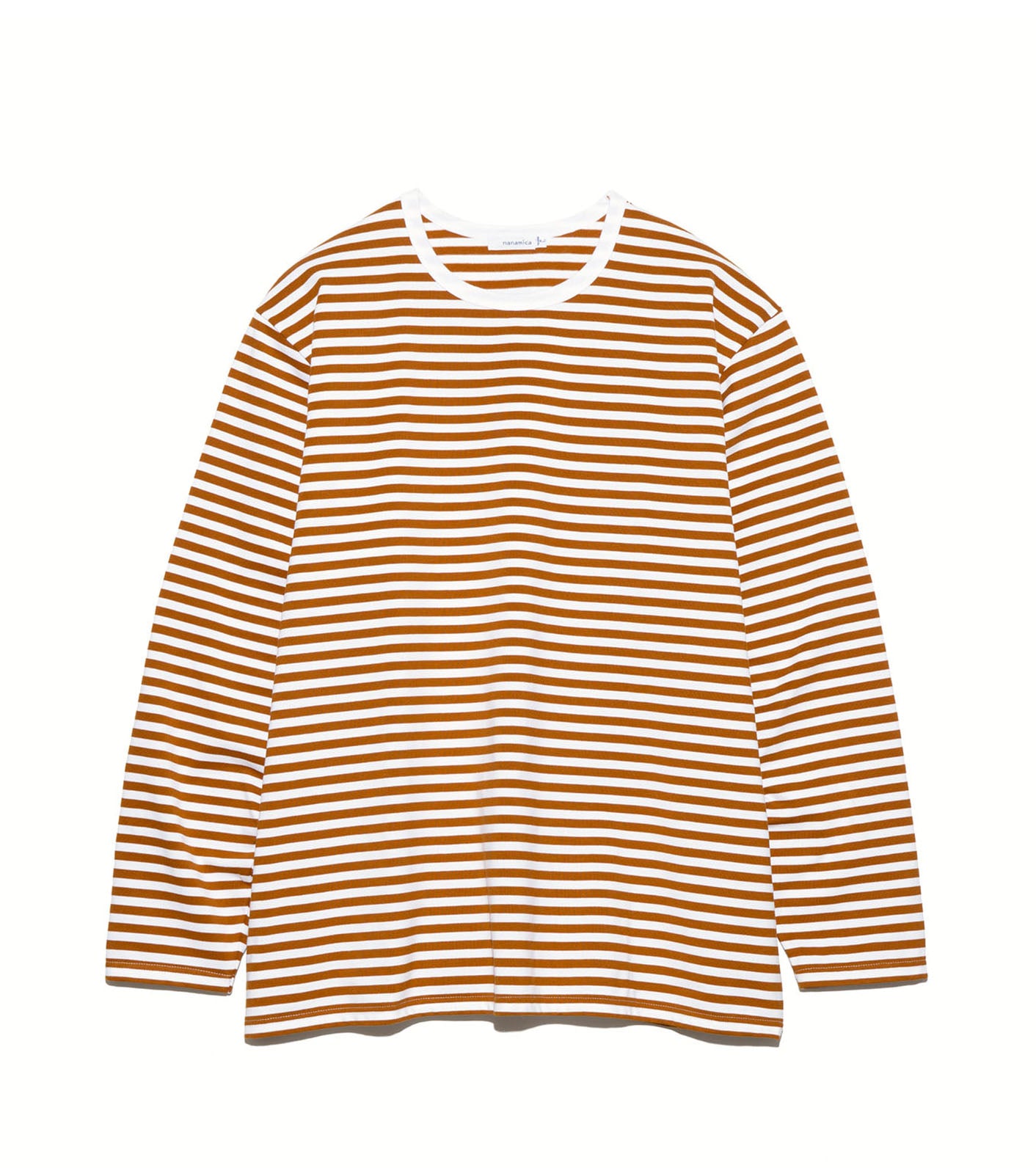 nanamica COOLMAX Stripe Jersey L/S Tee