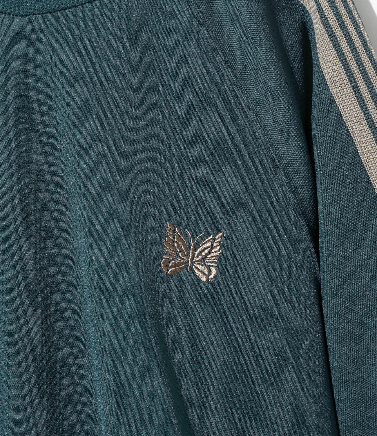 Needles Track Crew Neck Shirt - Poly Smooth – unexpected store