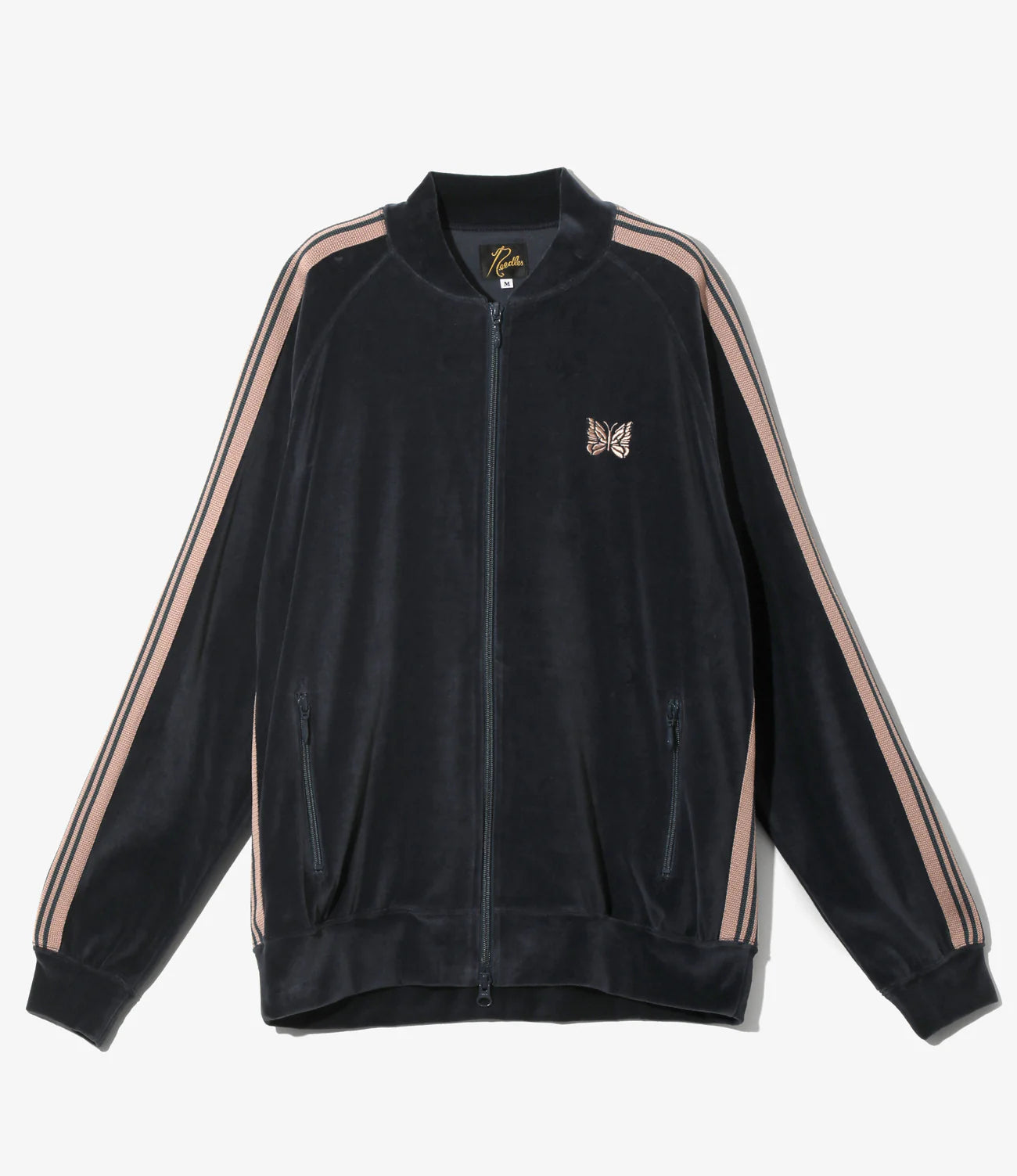 Needles Rib Collar Track Jacket - C/PE Velour