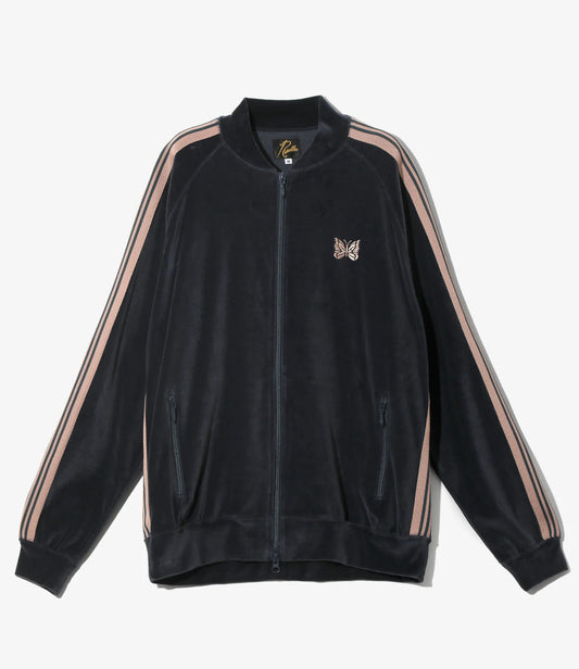 Needles Rib Collar Track Jacket - C/PE Velour