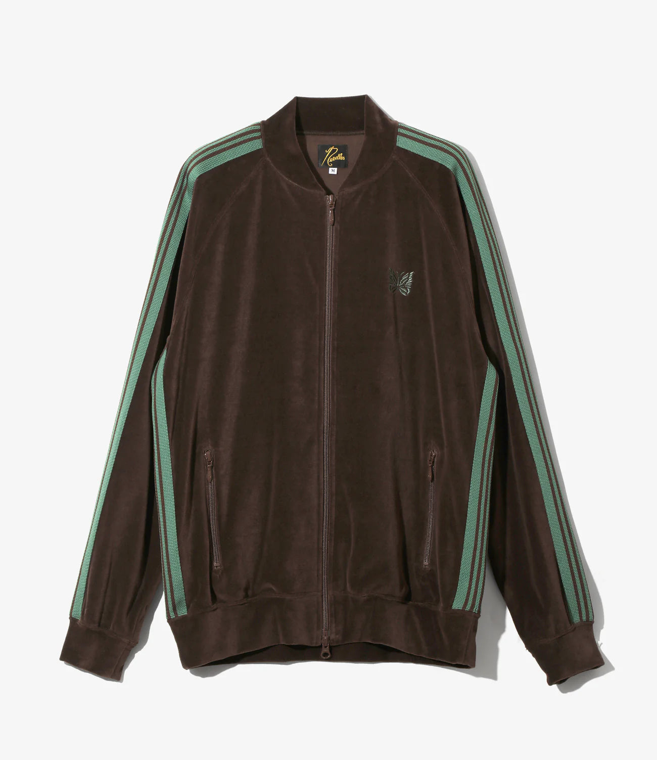 Needles Rib Collar Track Jacket - C/PE Velour