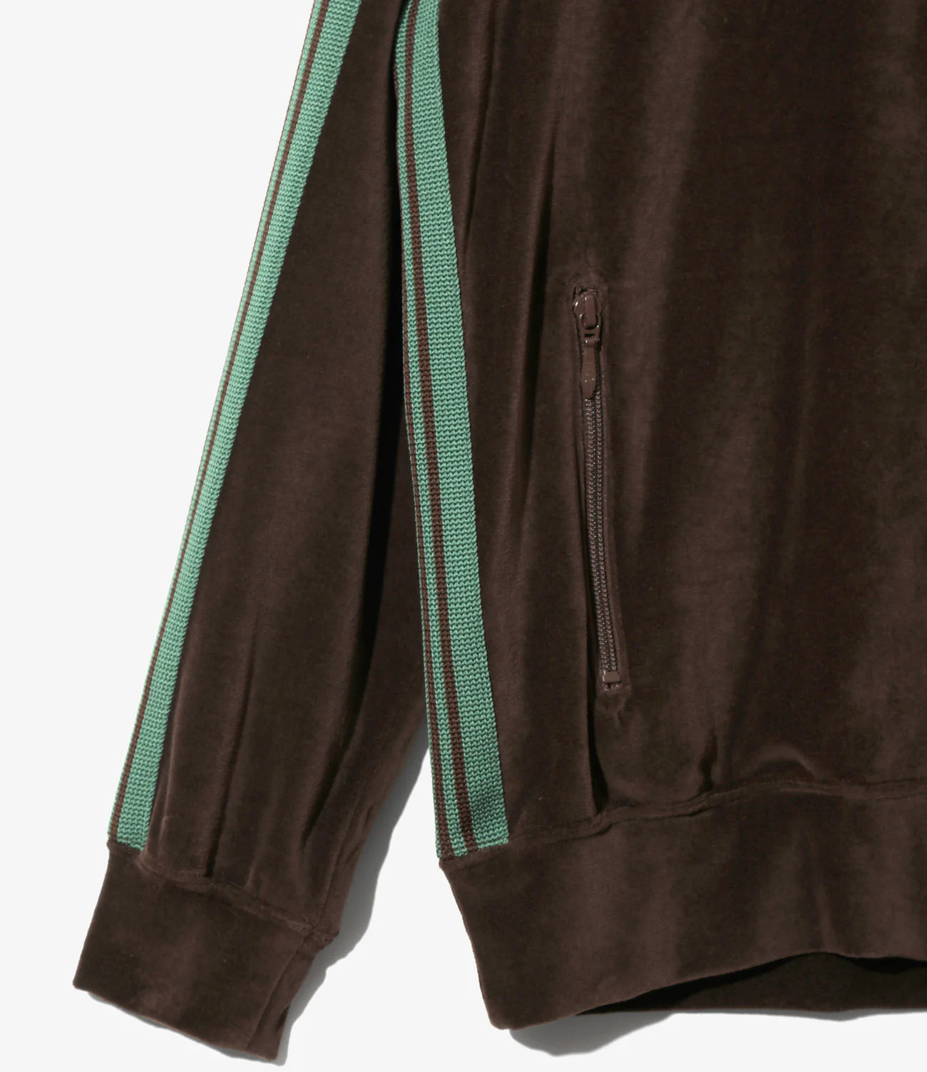 Needles Rib Collar Track Jacket - C/PE Velour