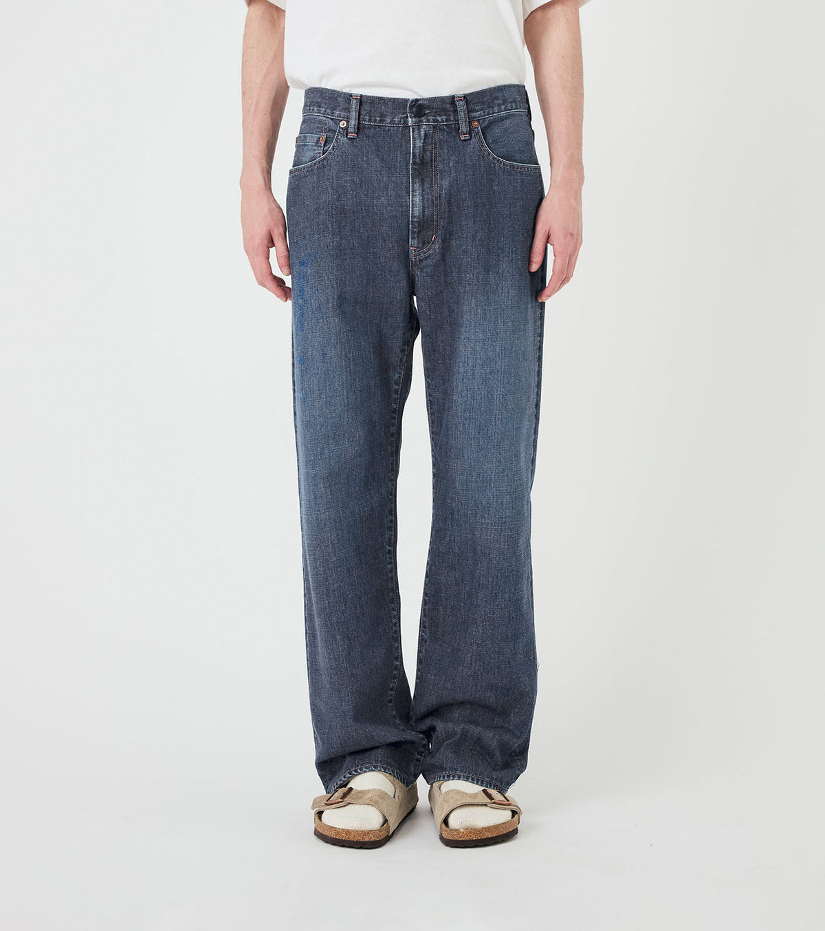 nanamica Selvage Denim Straight Pants