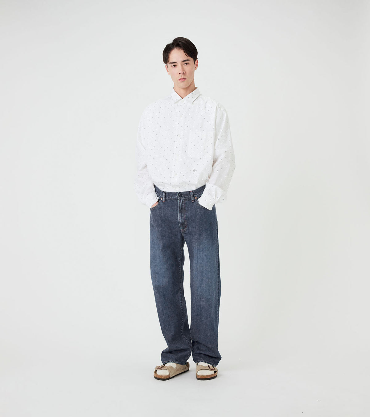 nanamica Selvage Denim Straight Pants