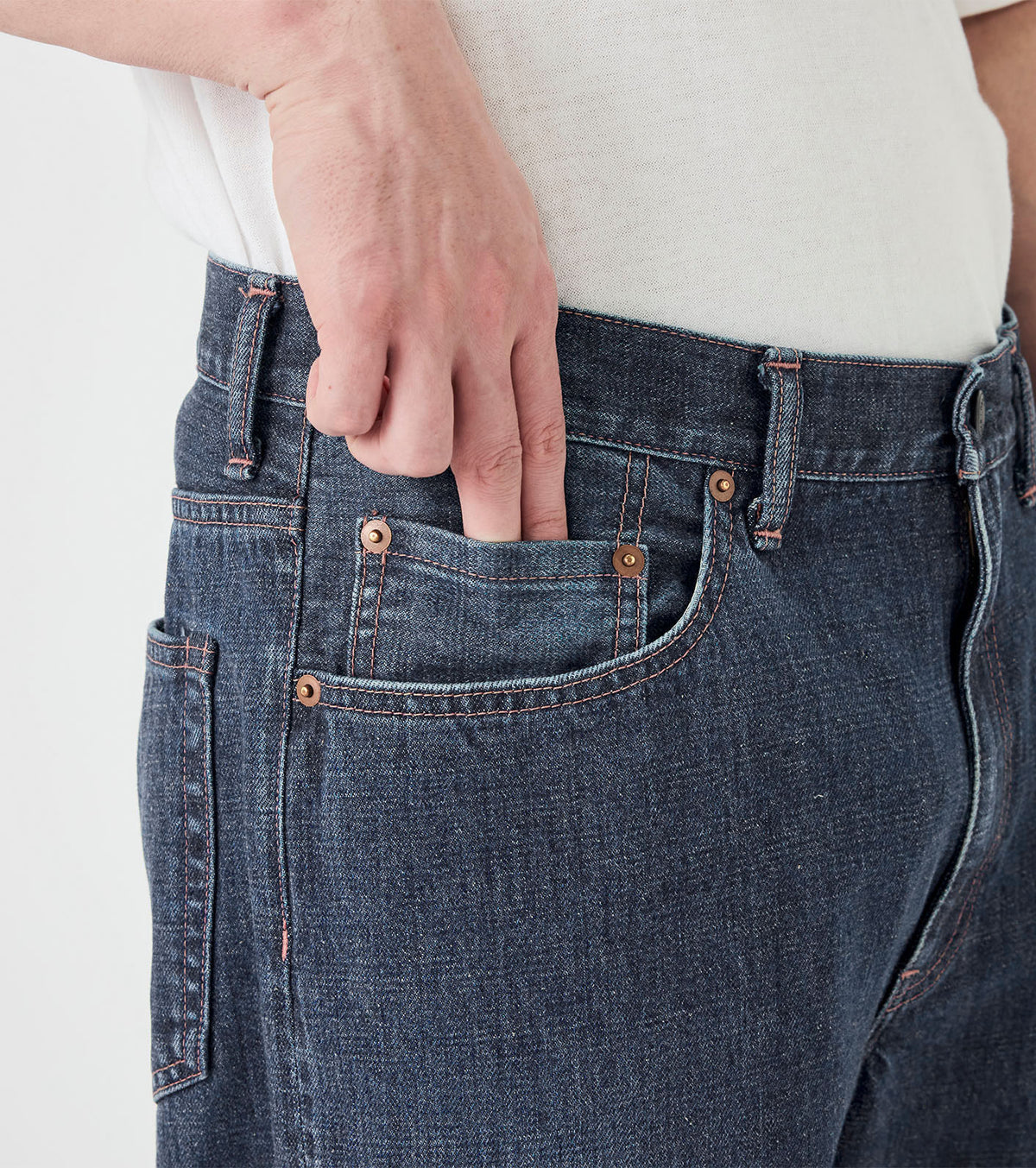 nanamica Selvage Denim Straight Pants