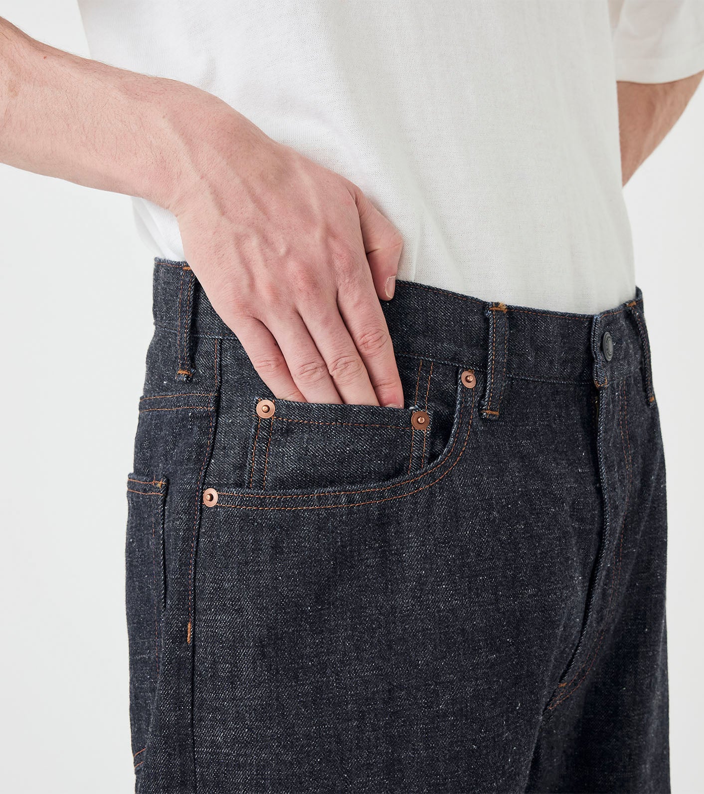 nanamica Selvage Denim Straight Pants