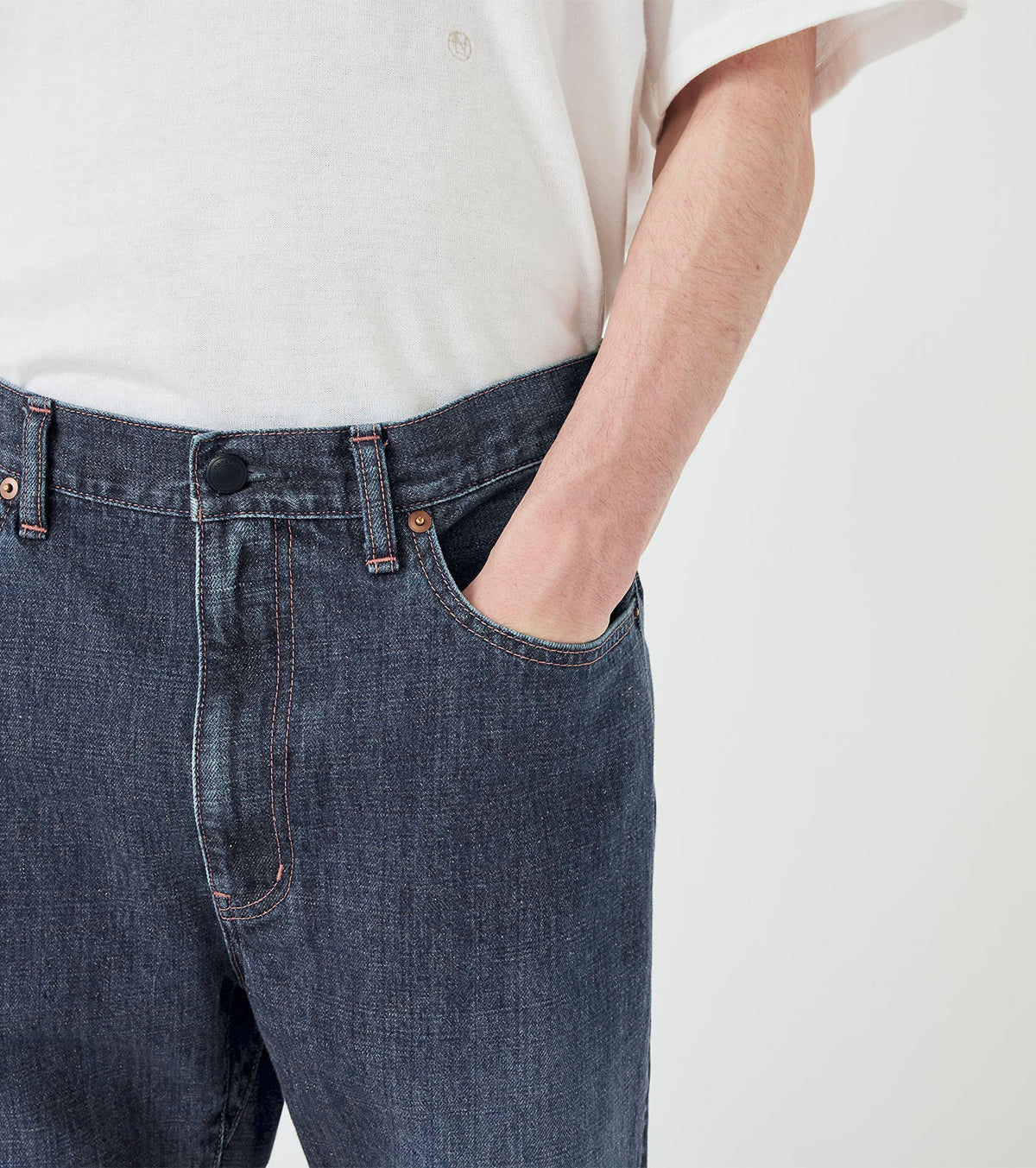 nanamica Selvage Denim Straight Pants