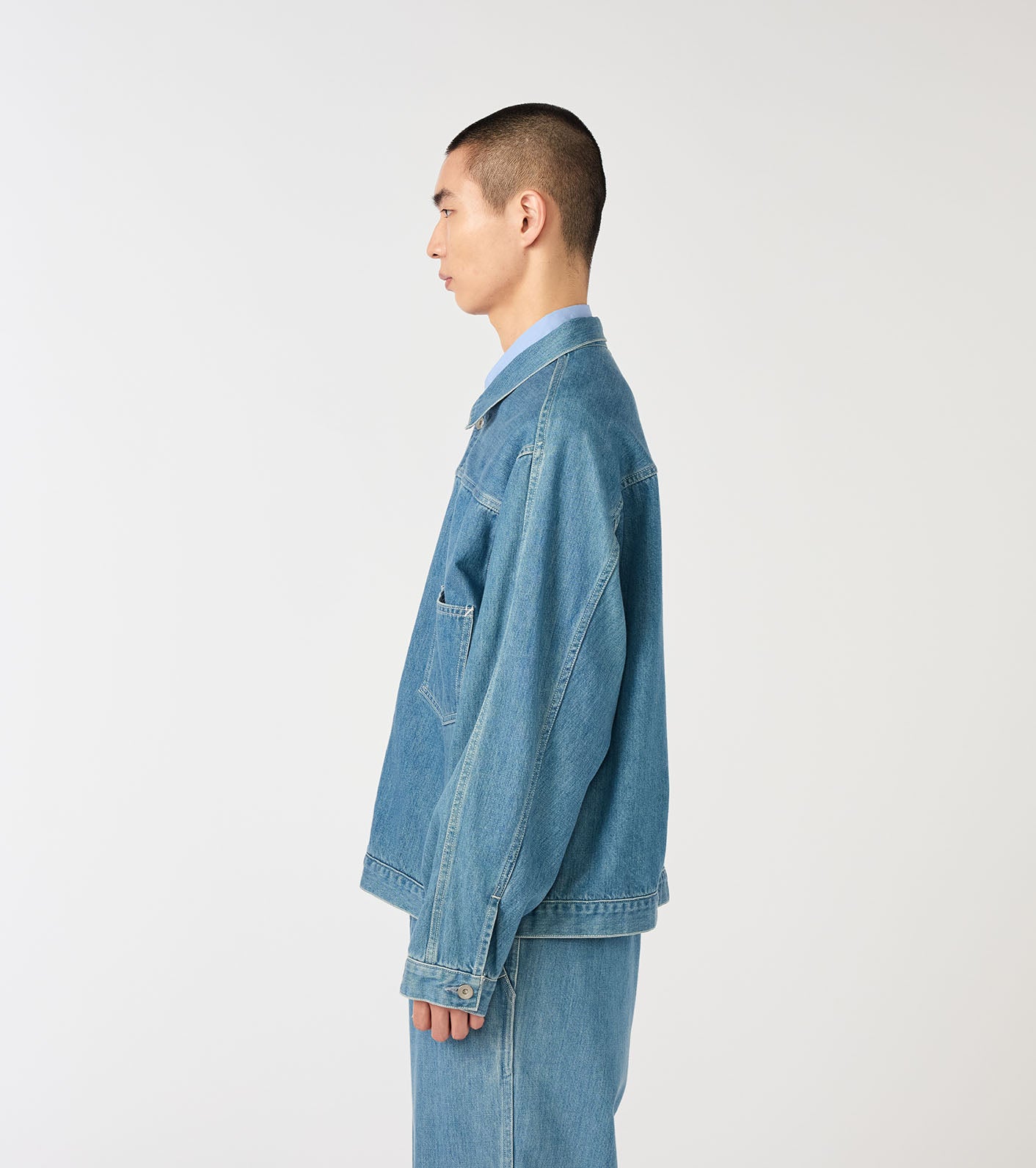 nanamica Short Denim Jacket