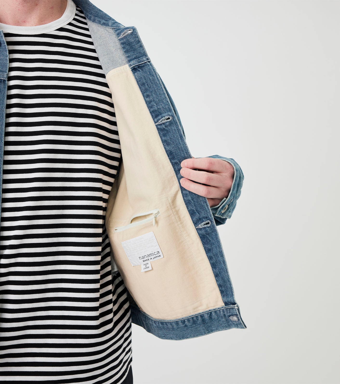 nanamica Short Denim Jacket