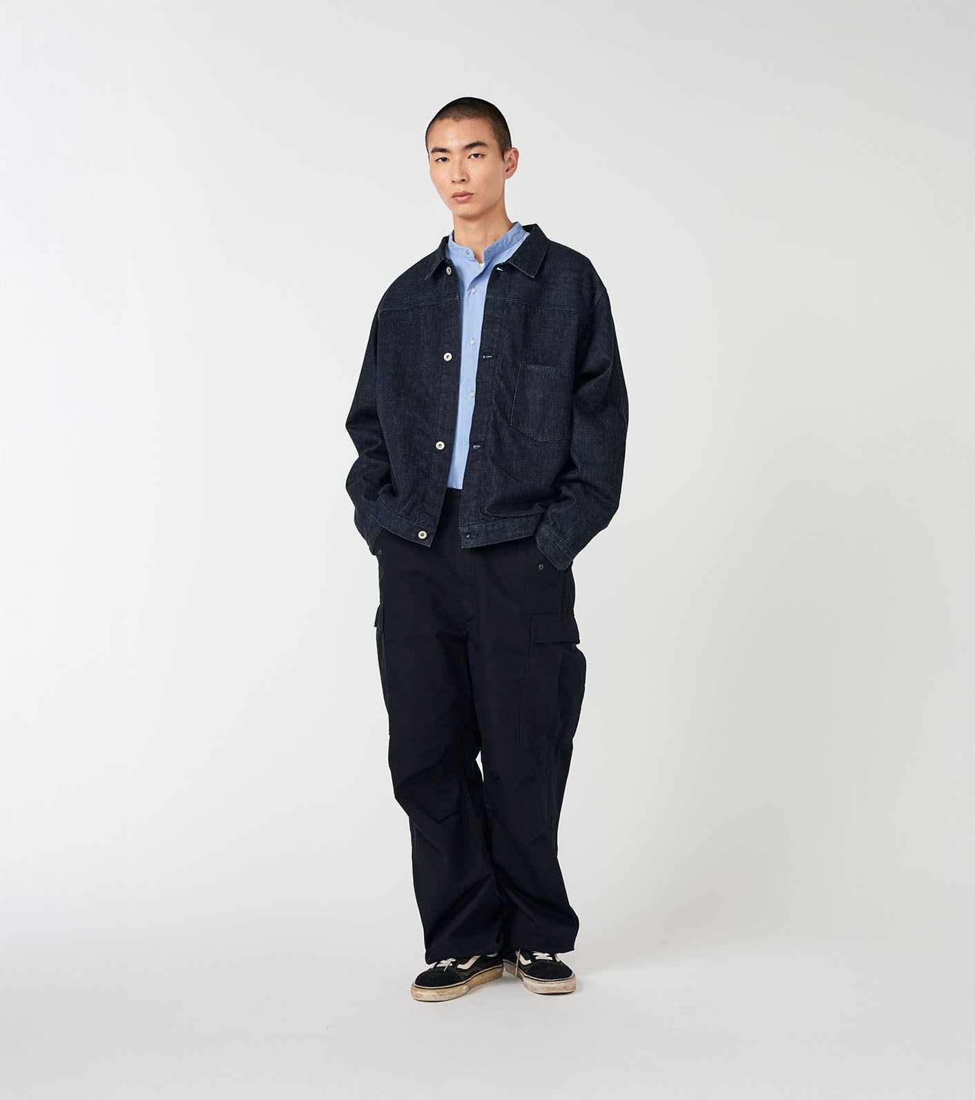 nanamica Short Denim Jacket