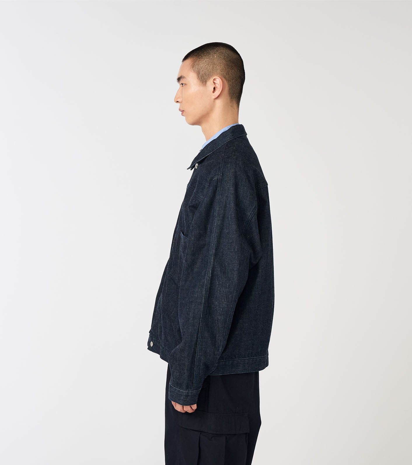 nanamica Short Denim Jacket