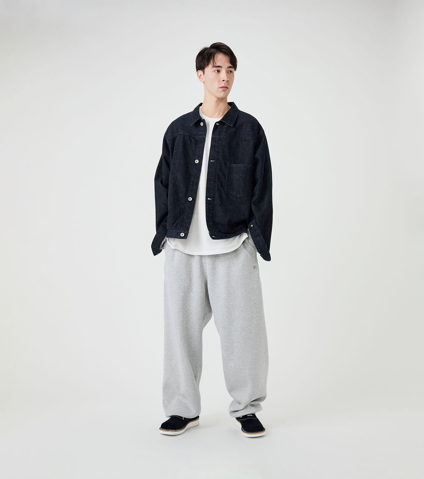 nanamica Short Denim Jacket