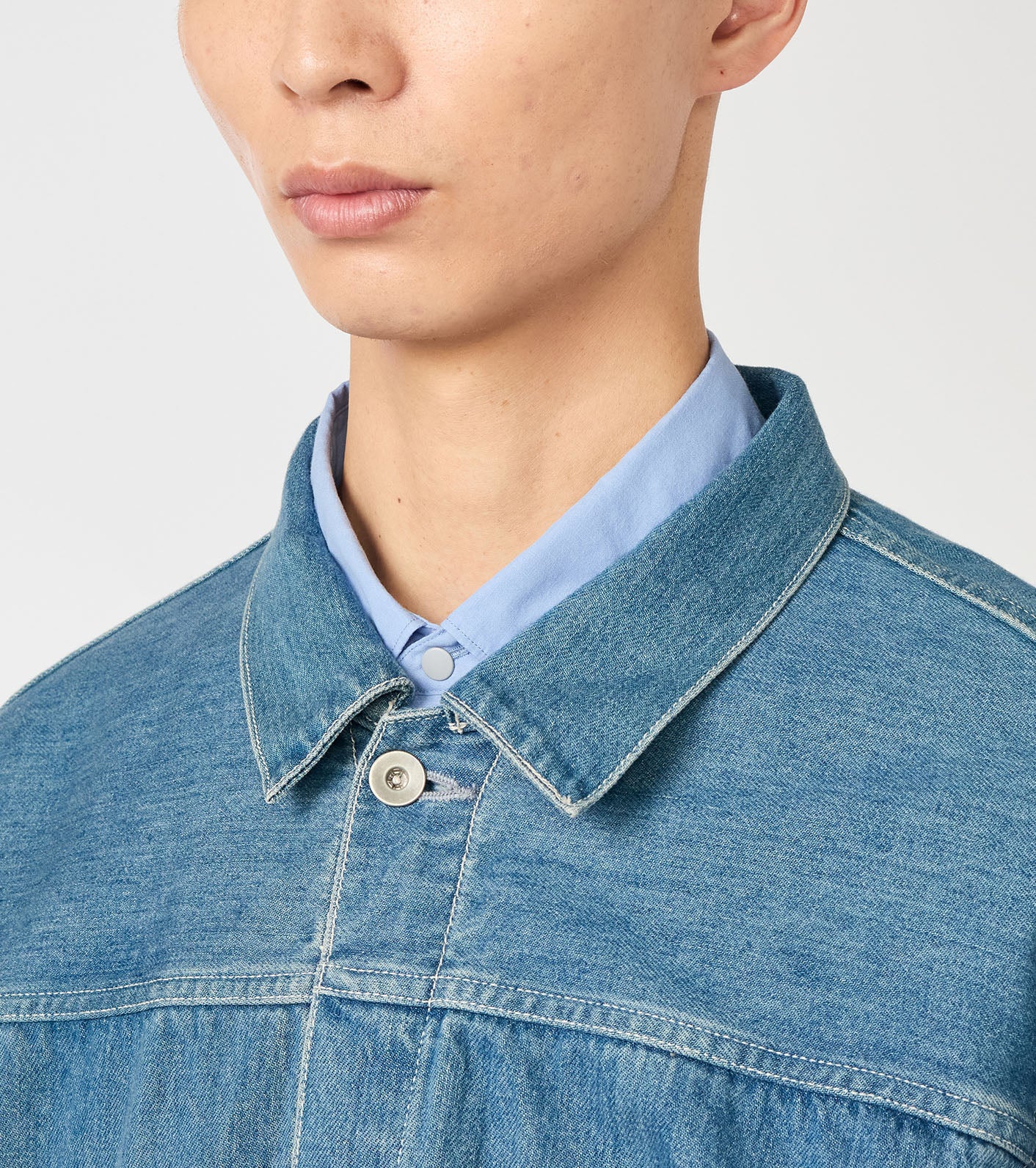 nanamica Short Denim Jacket