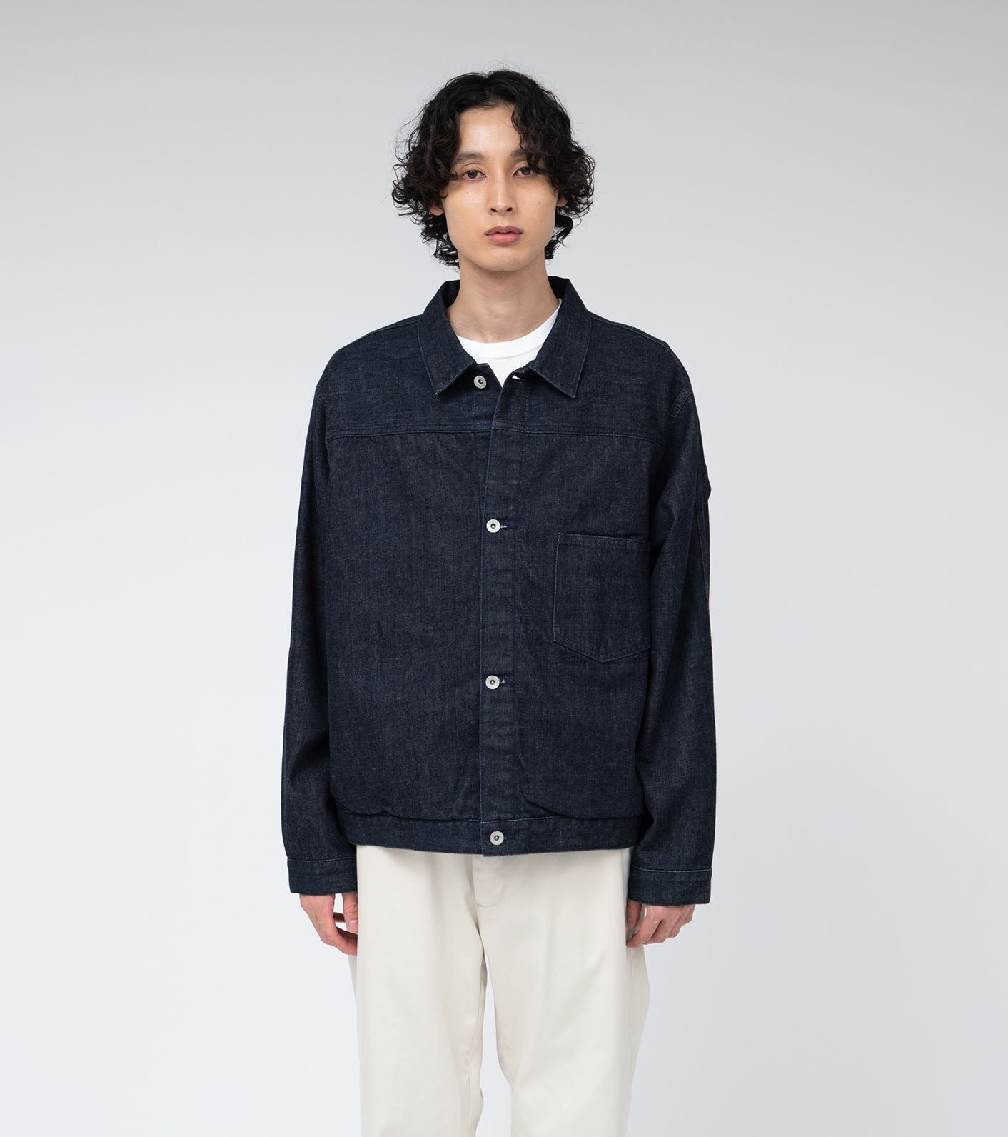 nanamica Short Denim Jacket