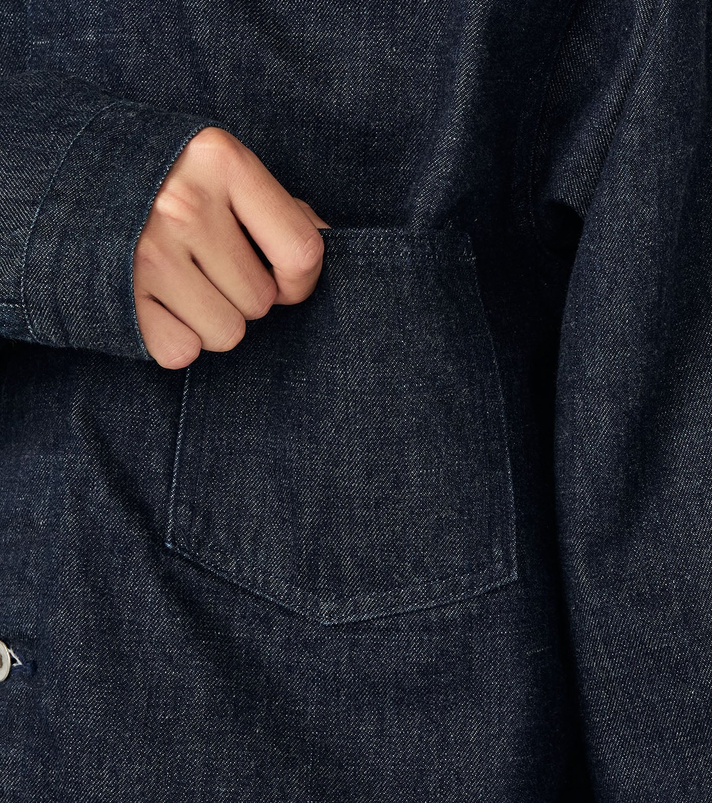 nanamica Short Denim Jacket