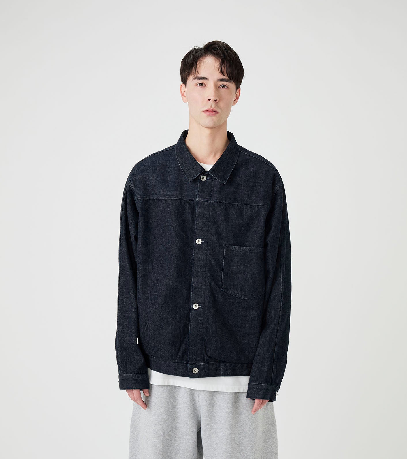 nanamica Short Denim Jacket