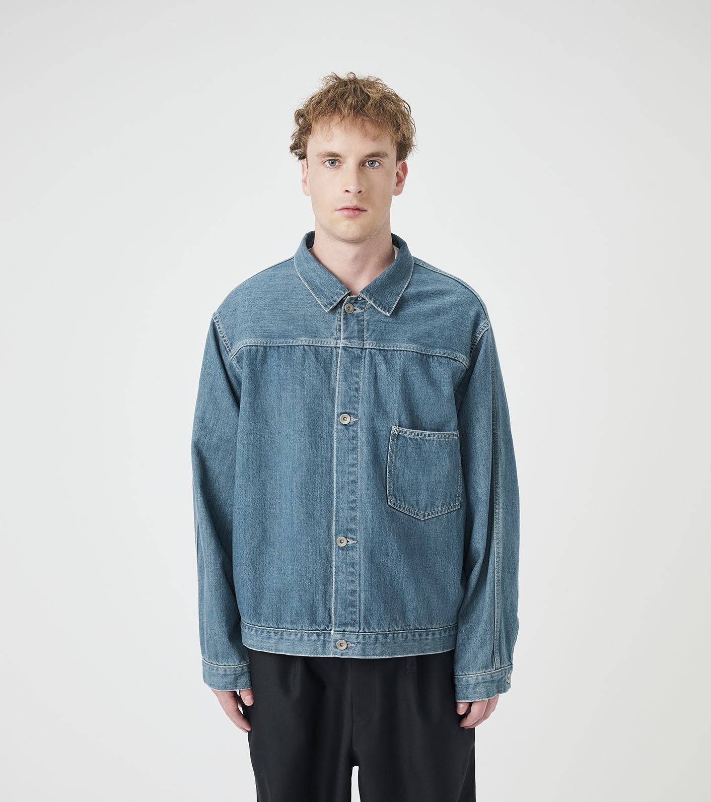nanamica Short Denim Jacket
