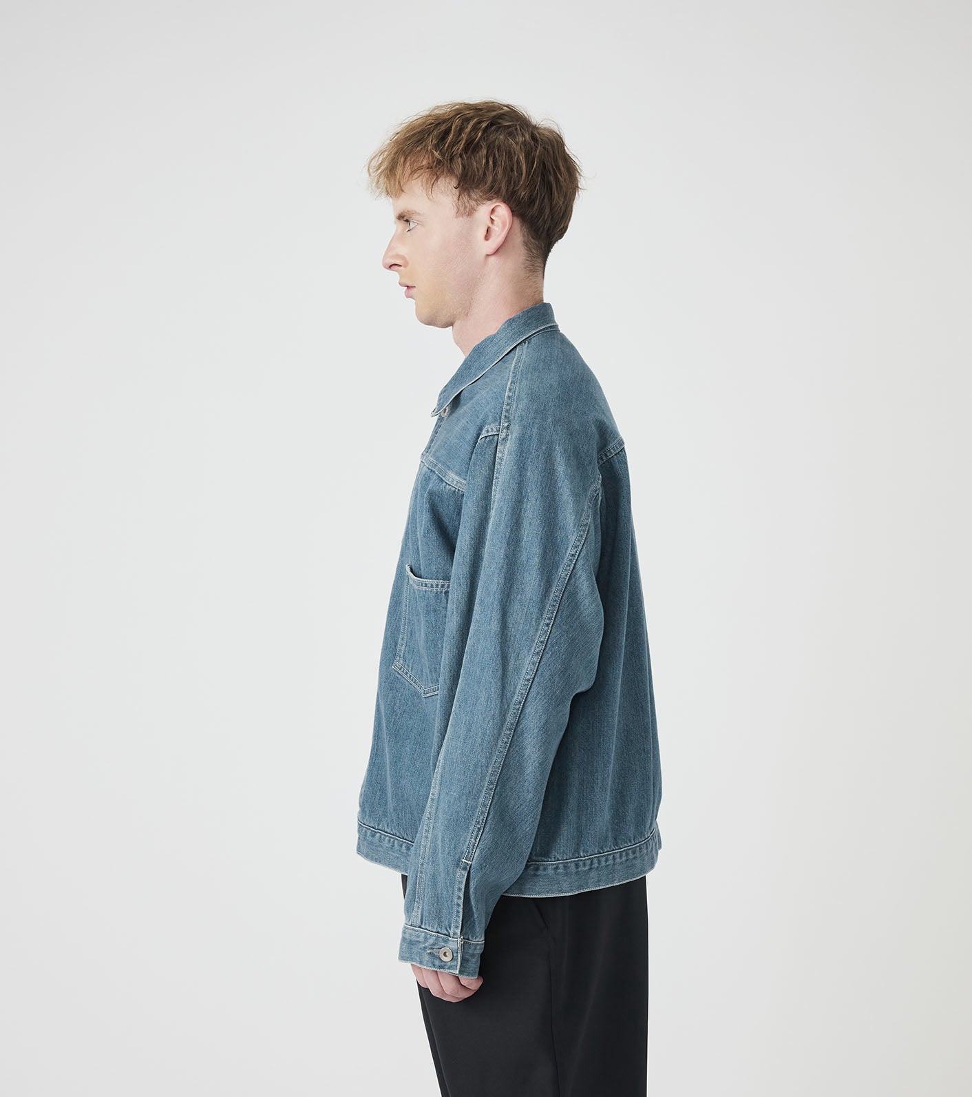 nanamica Short Denim Jacket