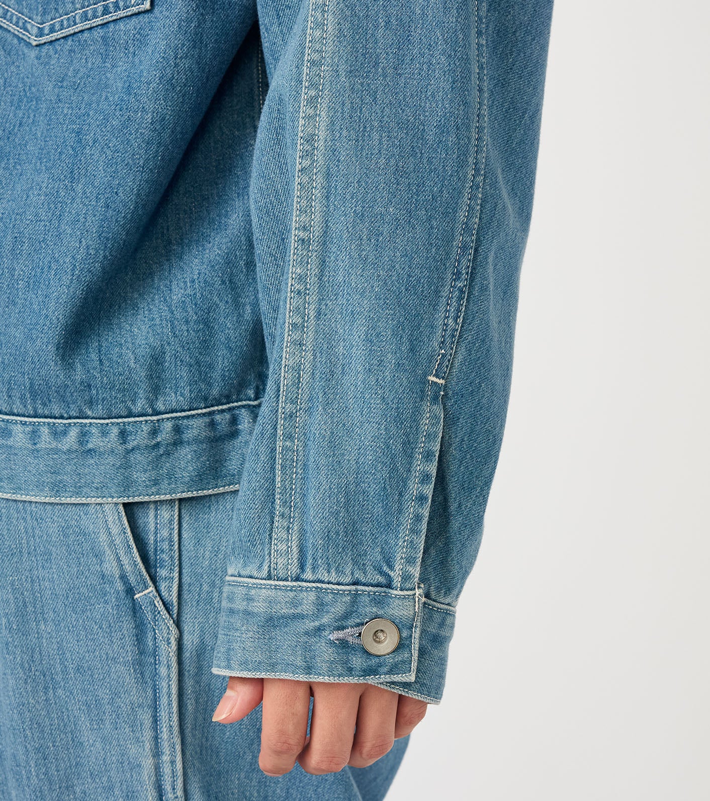 nanamica Short Denim Jacket