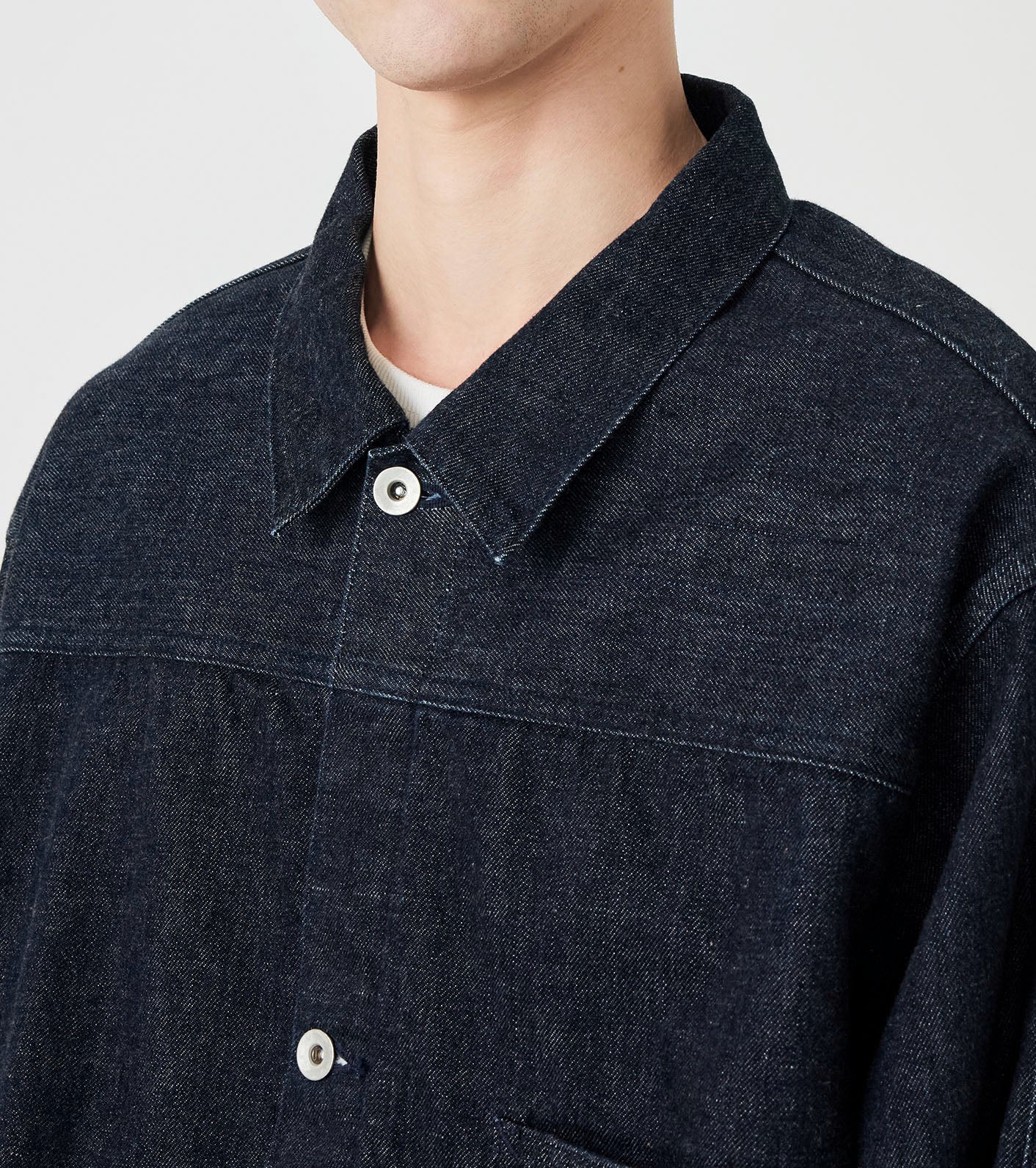 nanamica Short Denim Jacket