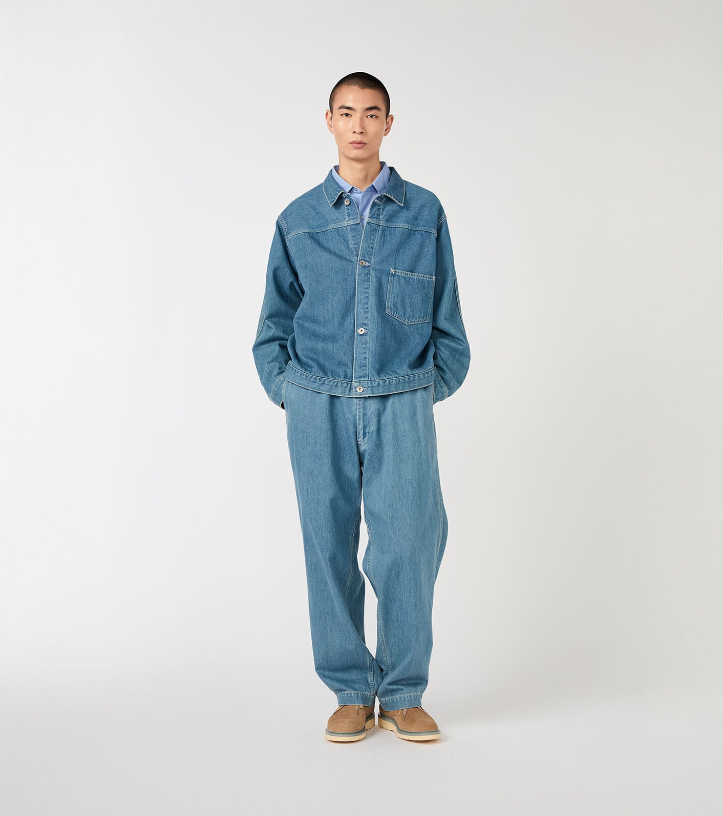 nanamica Short Denim Jacket