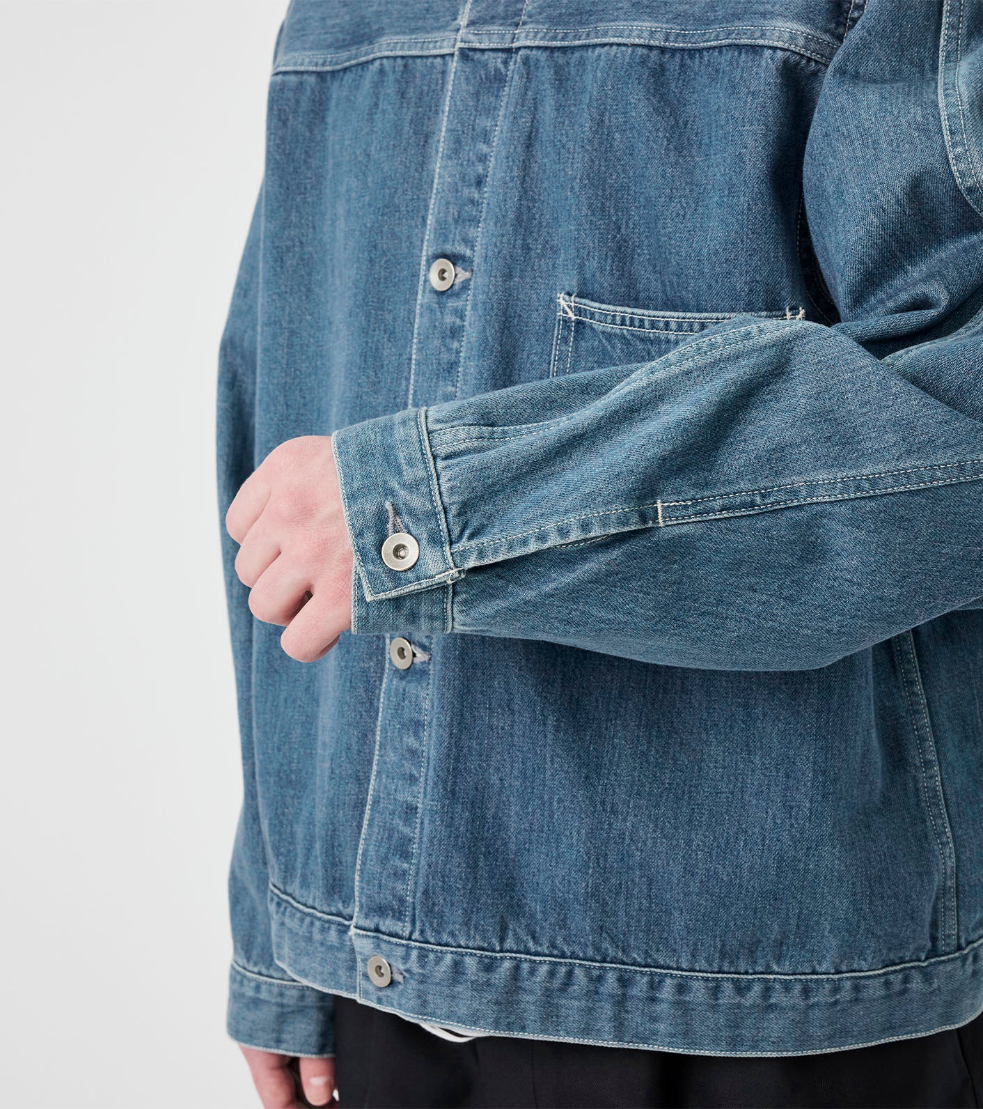 nanamica Short Denim Jacket