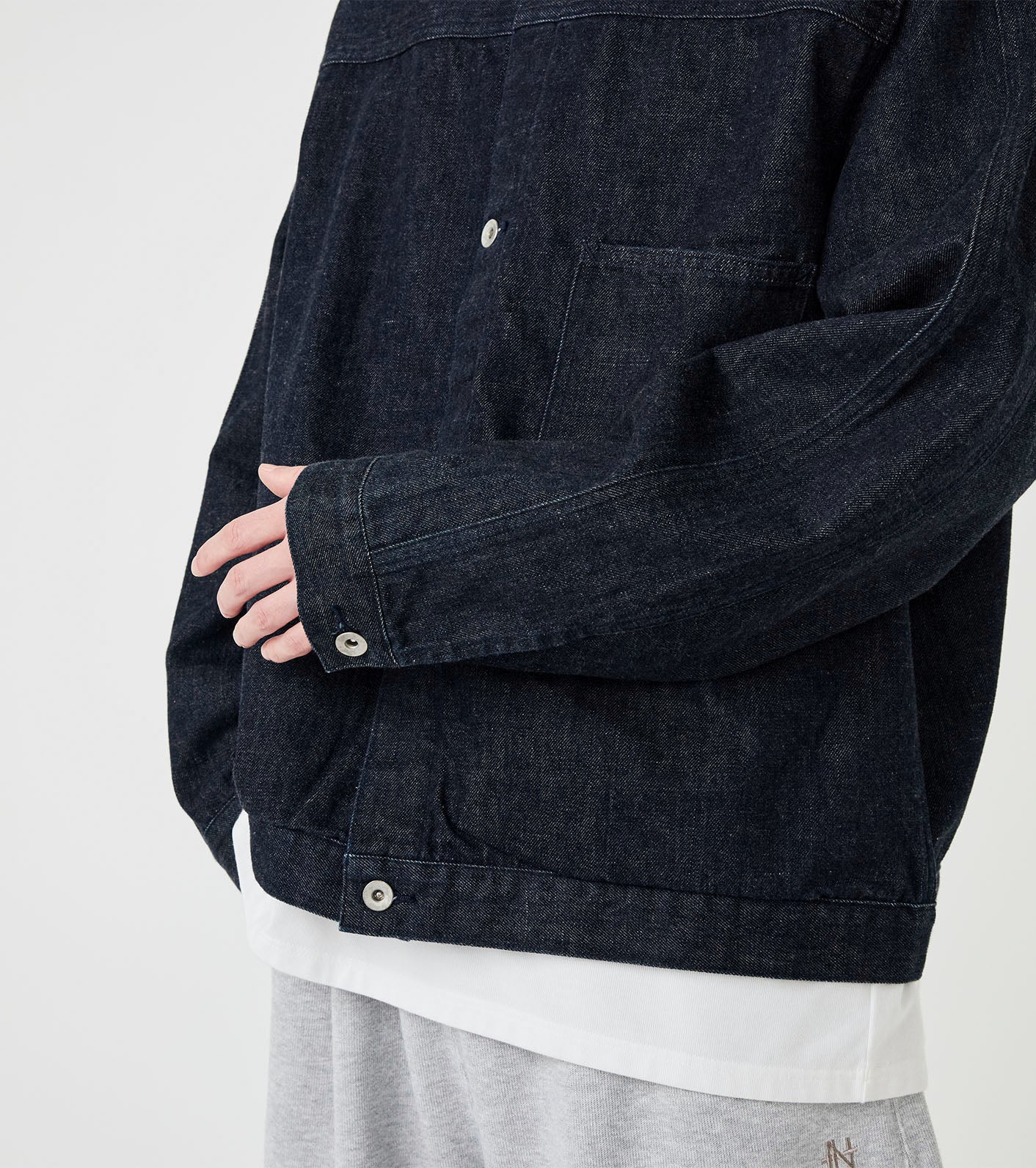 nanamica Short Denim Jacket