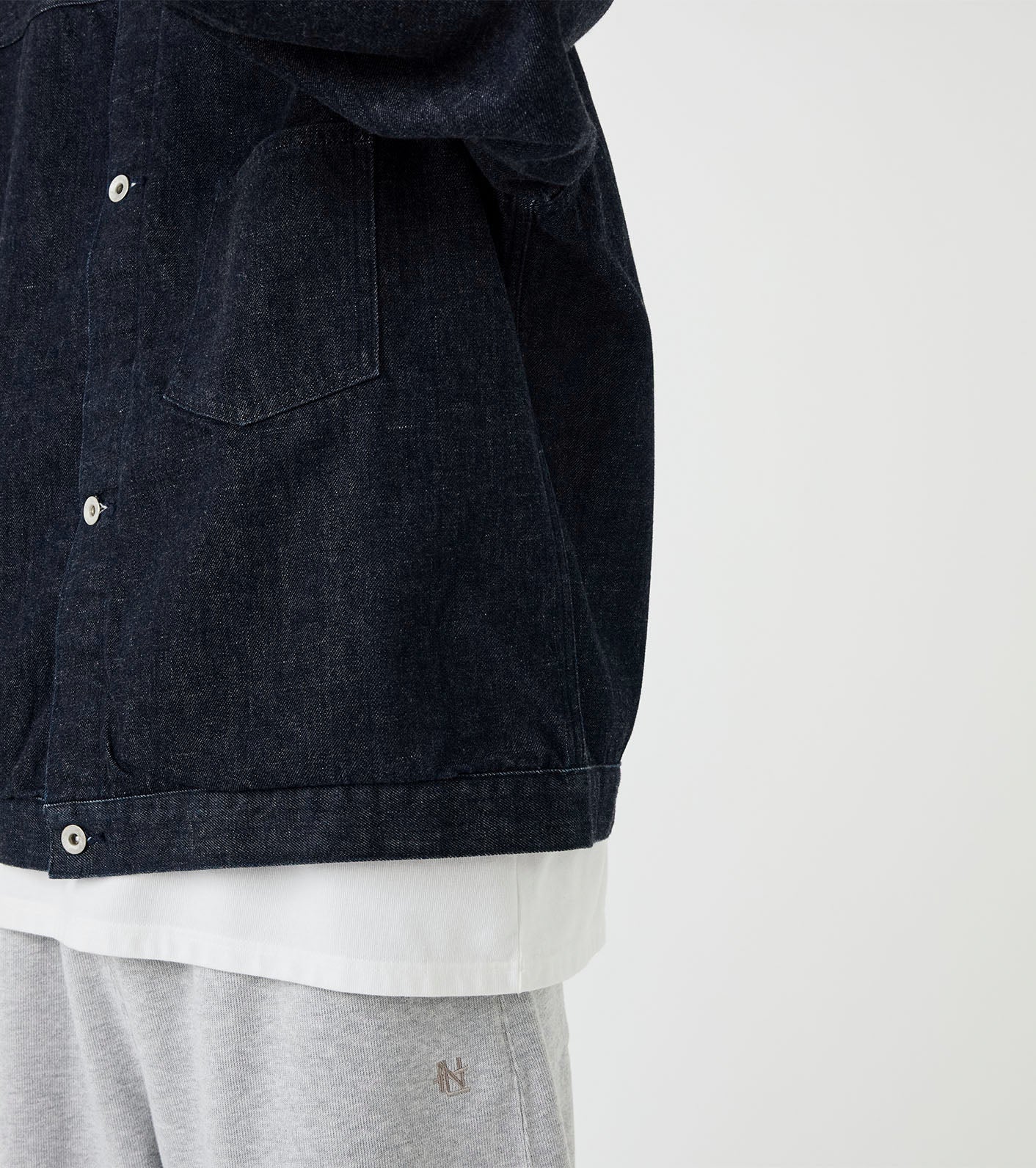 nanamica Short Denim Jacket