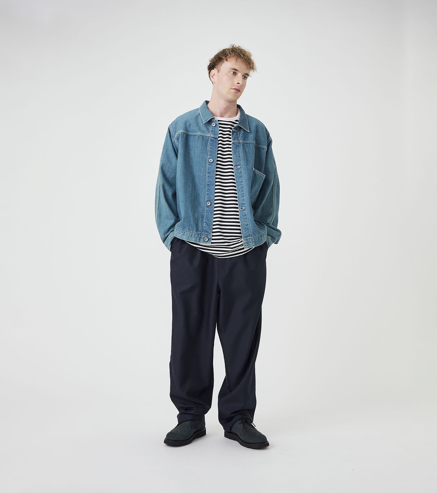 nanamica Short Denim Jacket