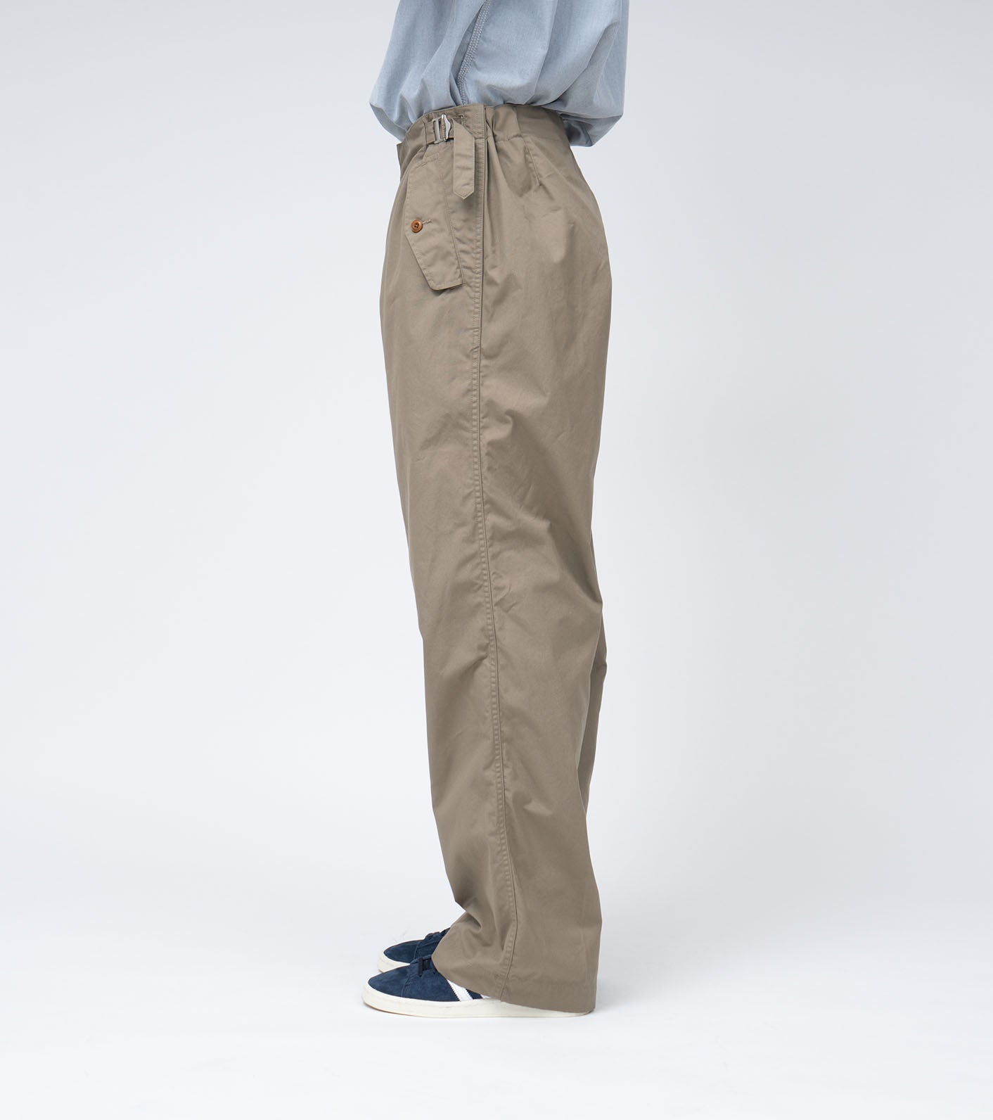 nanamica Side Belt Wide Pants