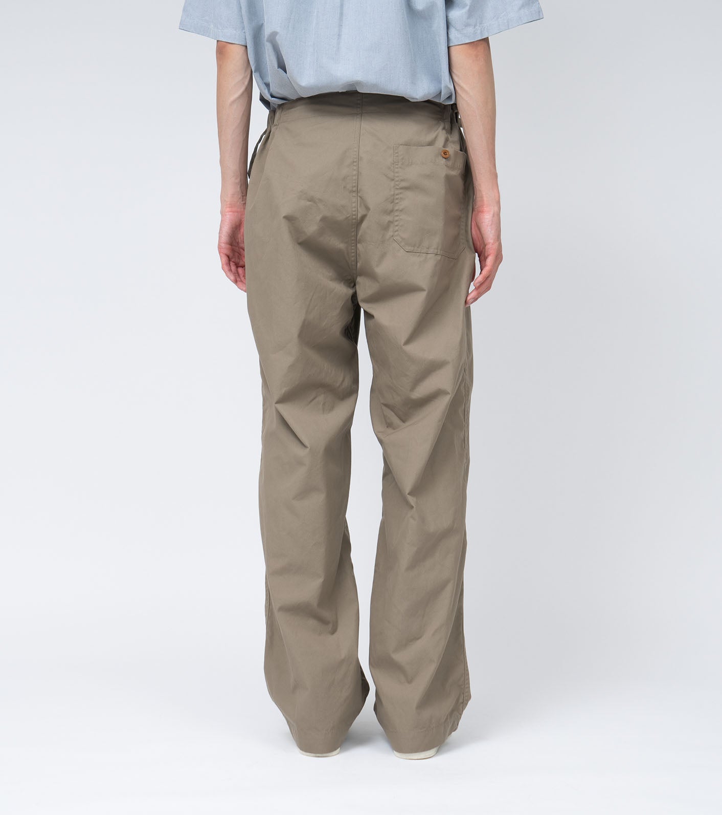 nanamica Side Belt Wide Pants