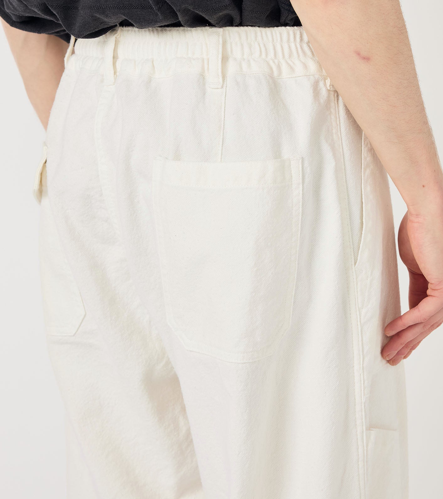 nanamica Silk Nep Cotton Twill Deck Pants