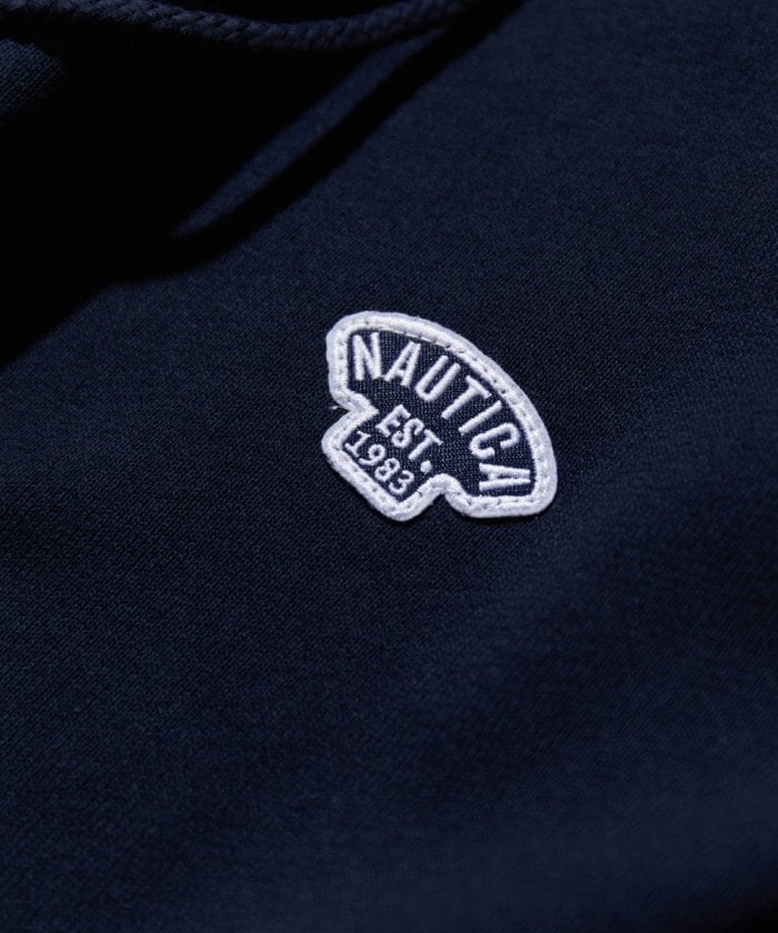 NAUTICA JAPAN Small Patch Logo Sweat Hoodie