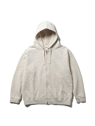 snow peak Recycled Cotton Zip Up Hoodie