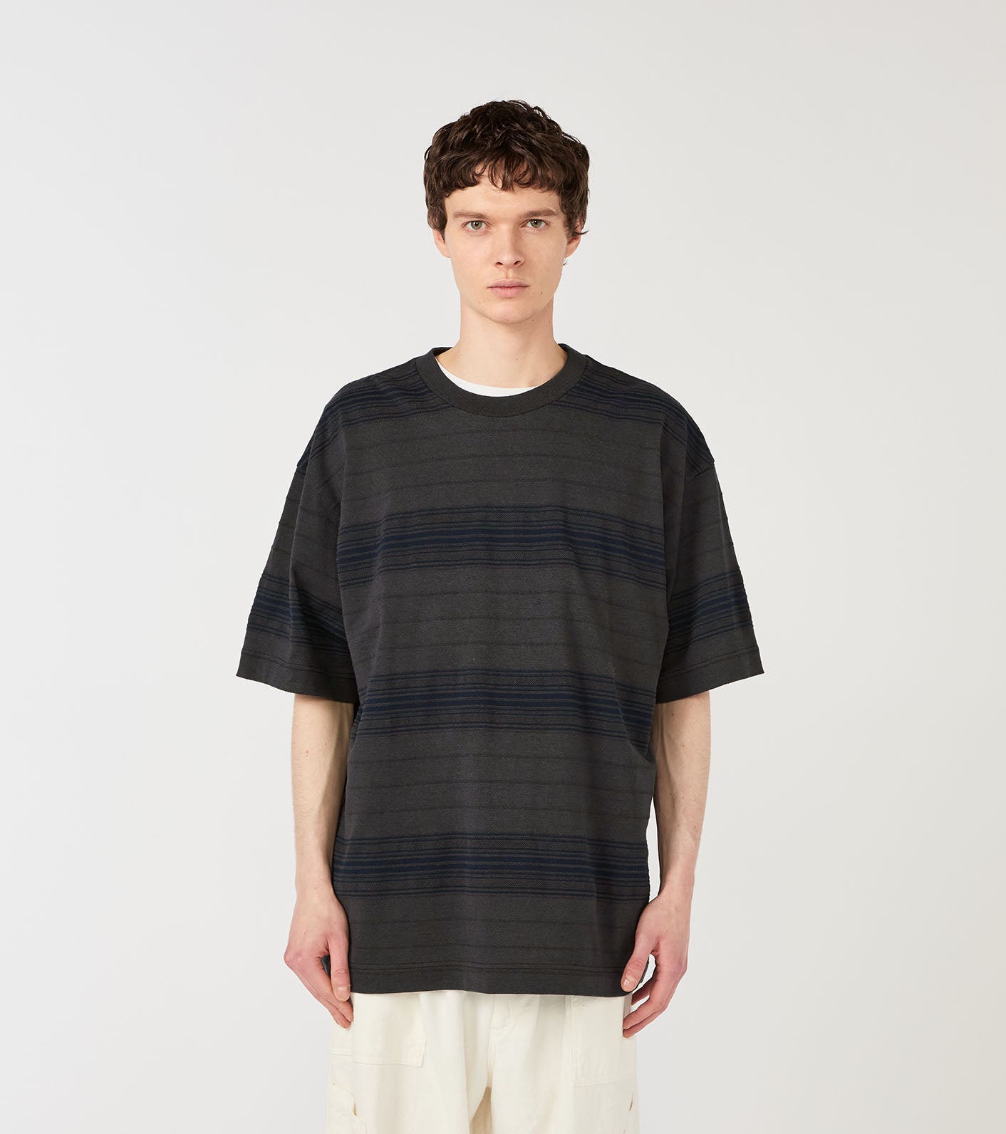nanamica Stripe Tee