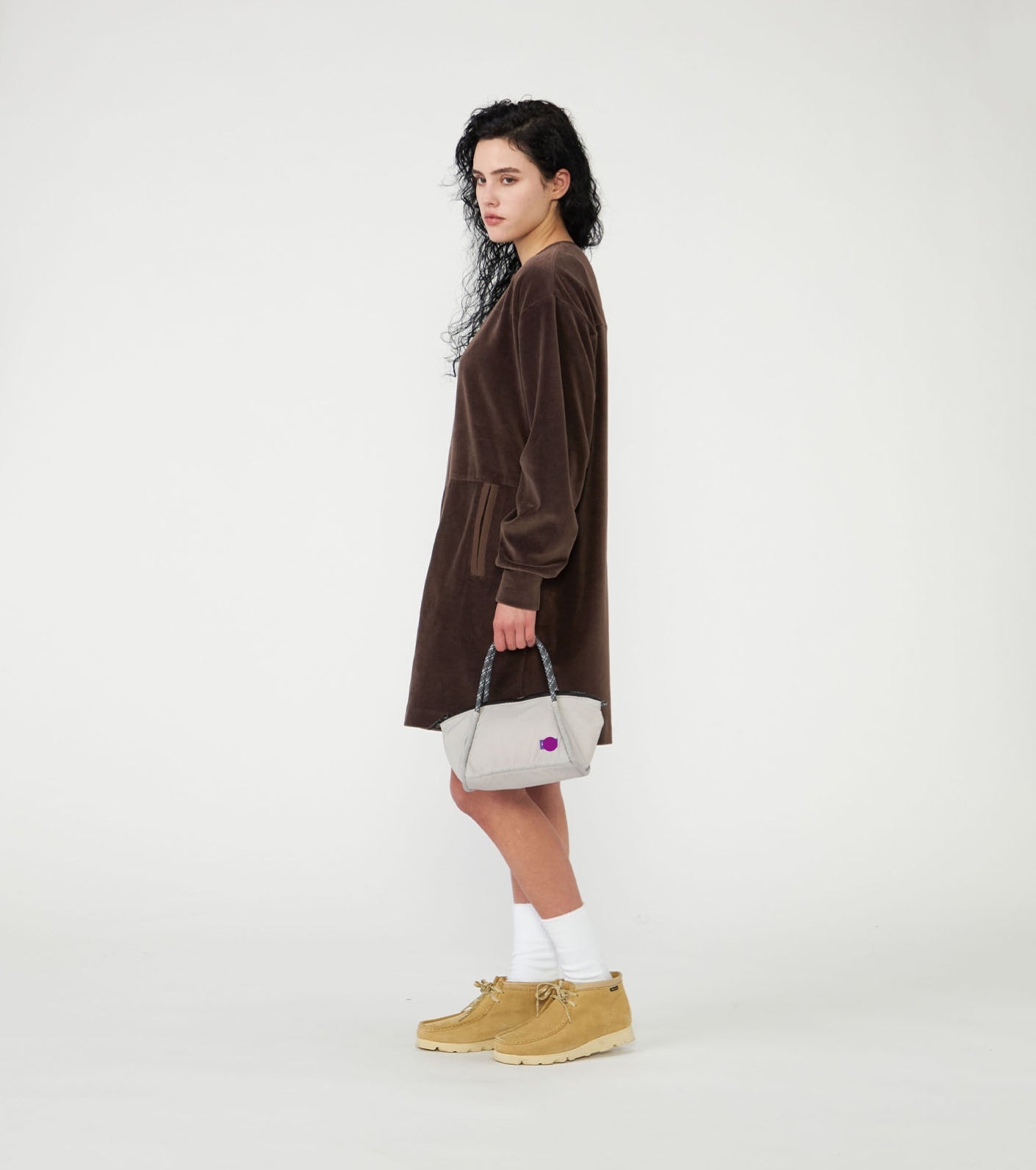 Purple Label Stroll 2Way Demi Tote Bag