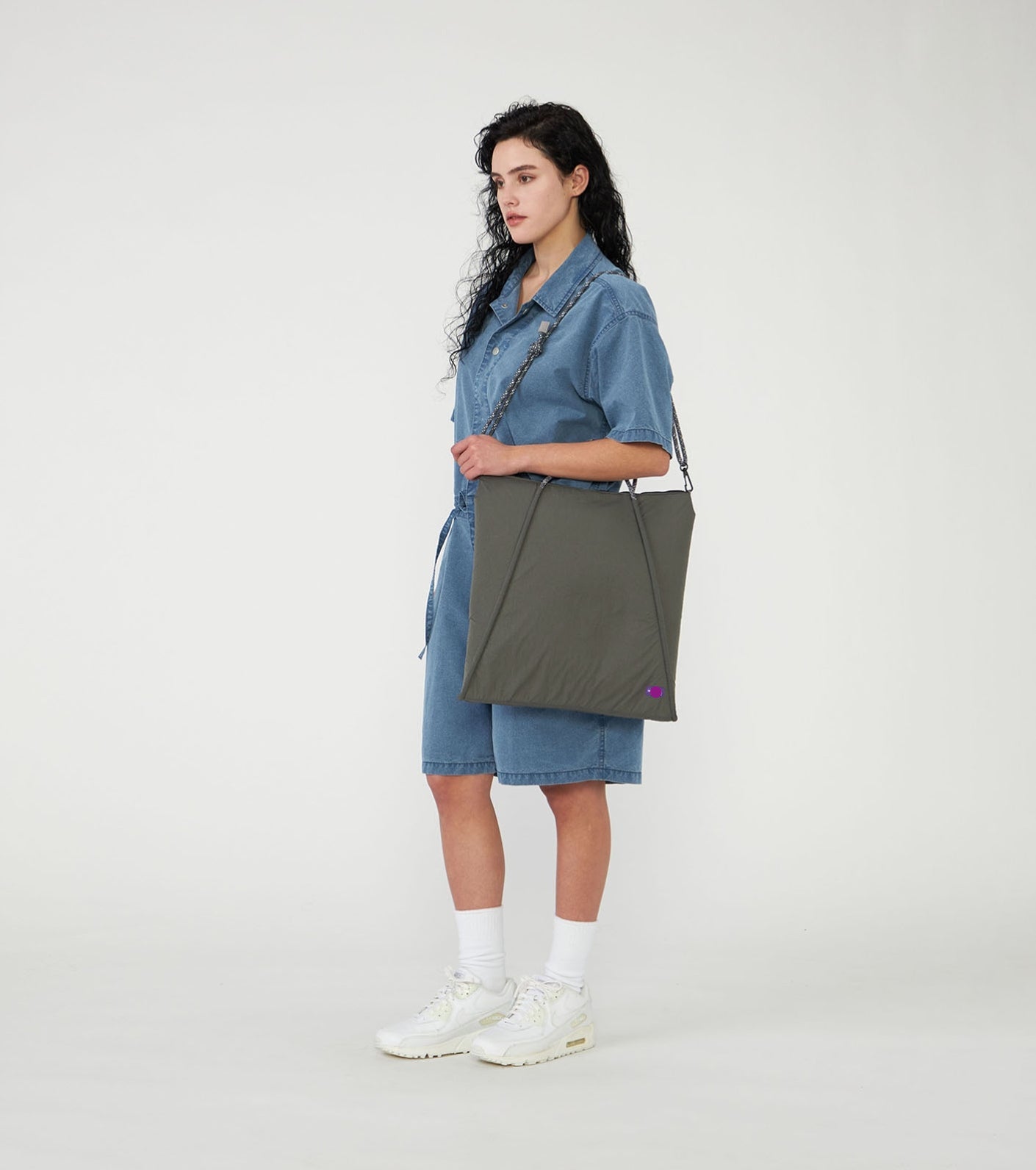 Purple Label Stroll 2Way Flat Tote Bag