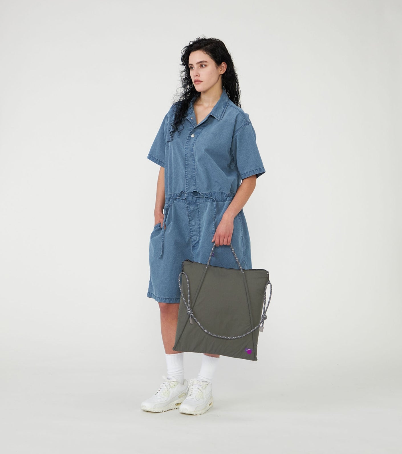 Purple Label Stroll 2Way Flat Tote Bag