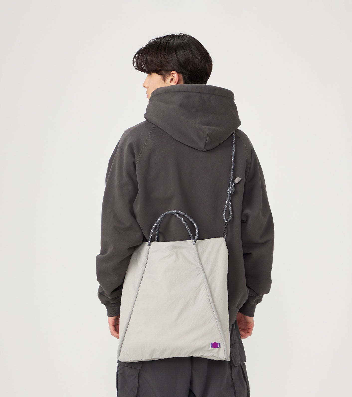 Purple Label Stroll 2Way Flat Tote Bag