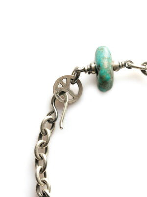 SunKu Turquise Chain & Beads Bracelet SK-027-TAQ