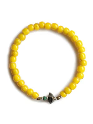 SunKu Antique Beads Bracelet Yellow LTD-005