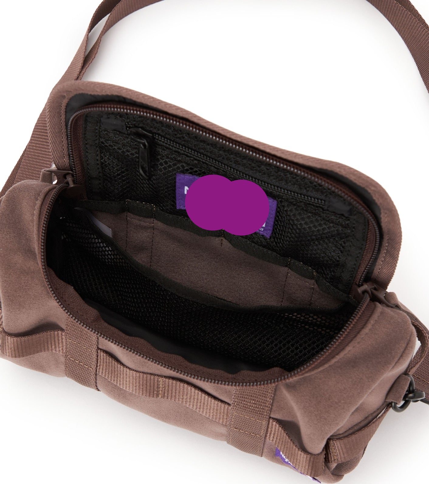 Purple Label Synthetic Leather Demi Duffle Bag