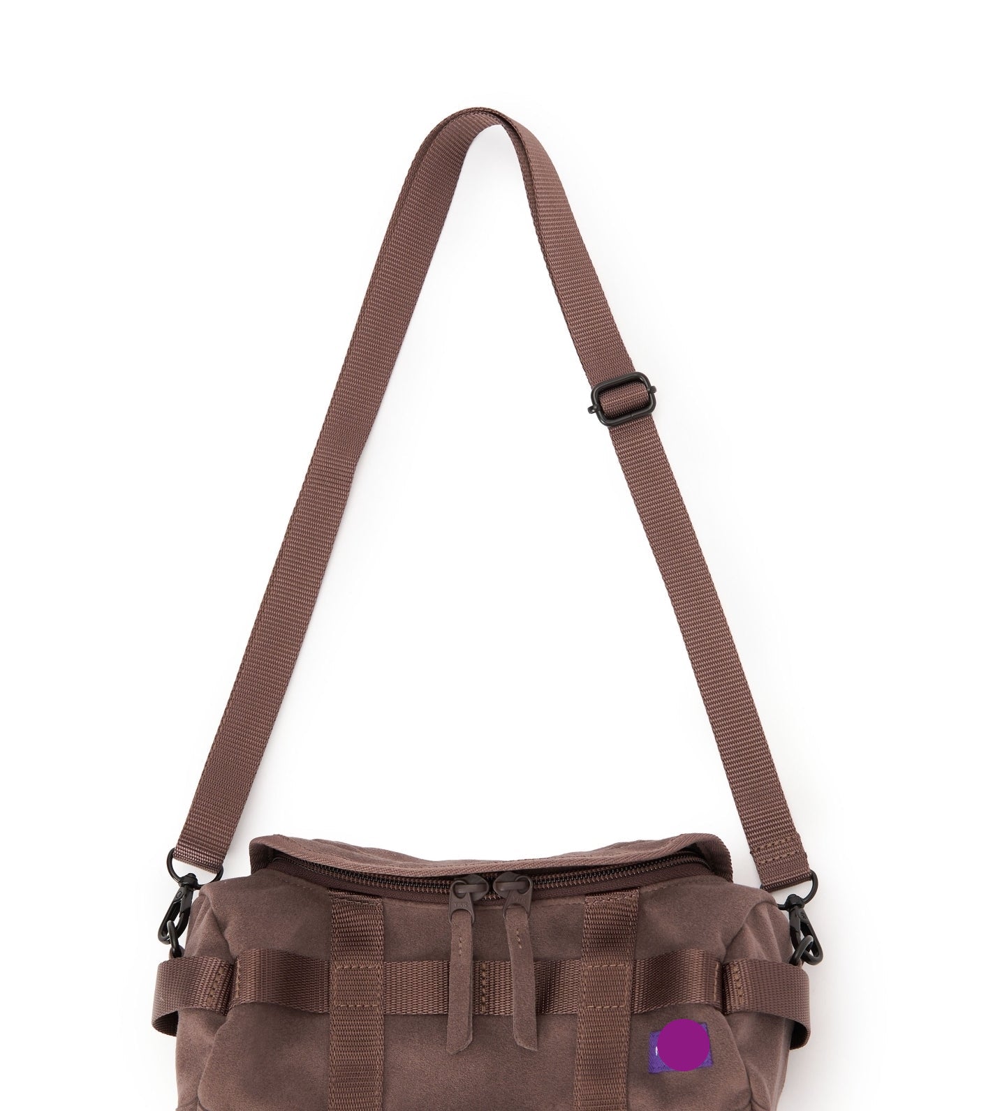 Purple Label Synthetic Leather Demi Duffle Bag