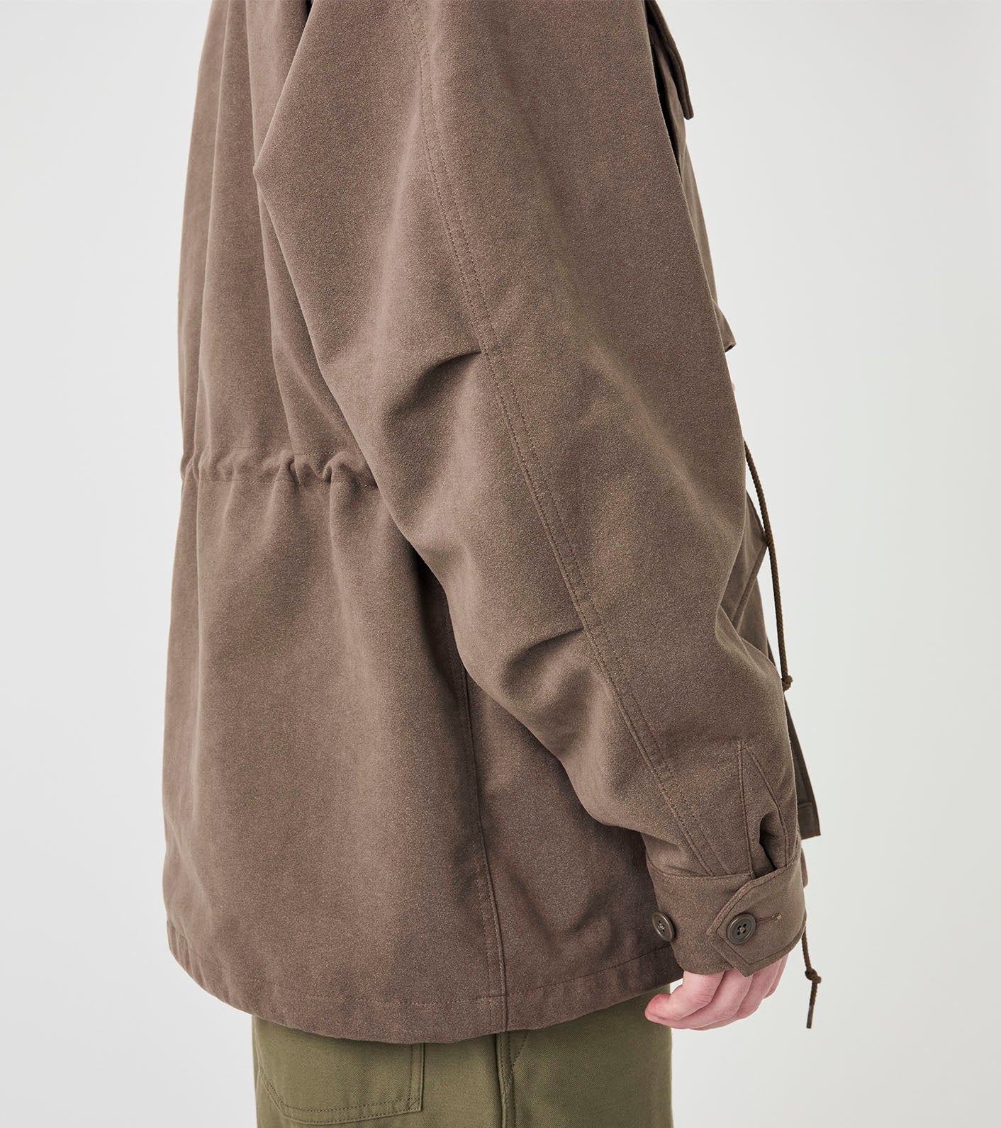 nanamica Synthetic Leather Field Jacket