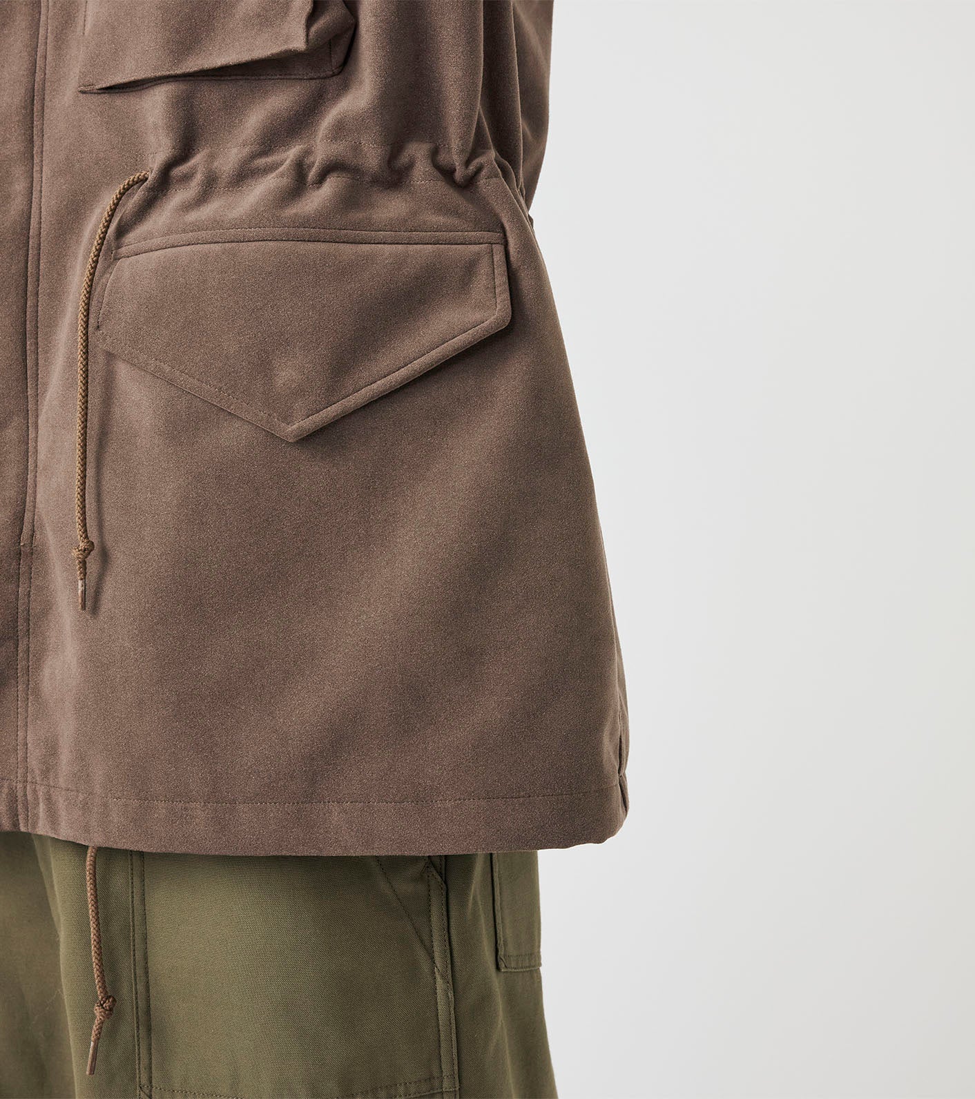 nanamica Synthetic Leather Field Jacket