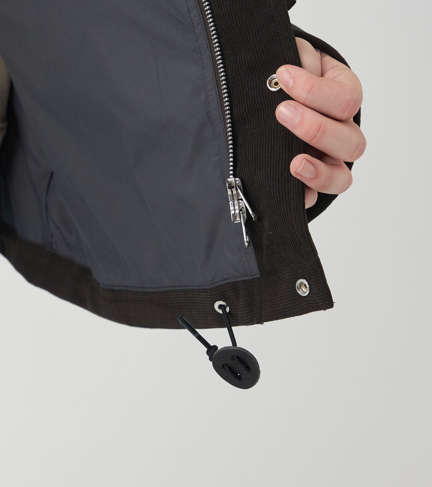 Purple Label Synthetic Leather Mountain Parka