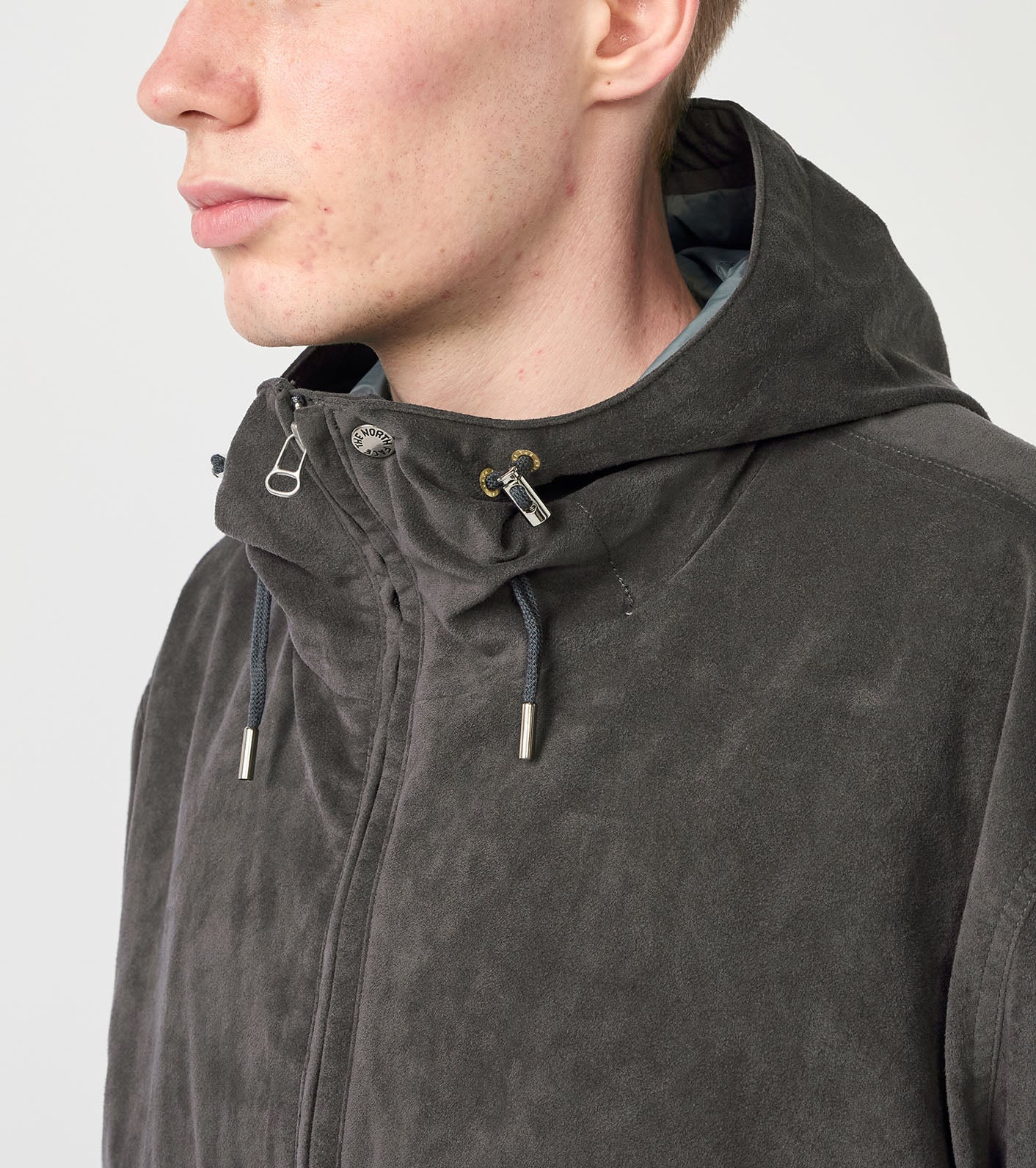THE NORTH FACE PURPLE LABEL Synthetic Leather Mountain Wind Parka